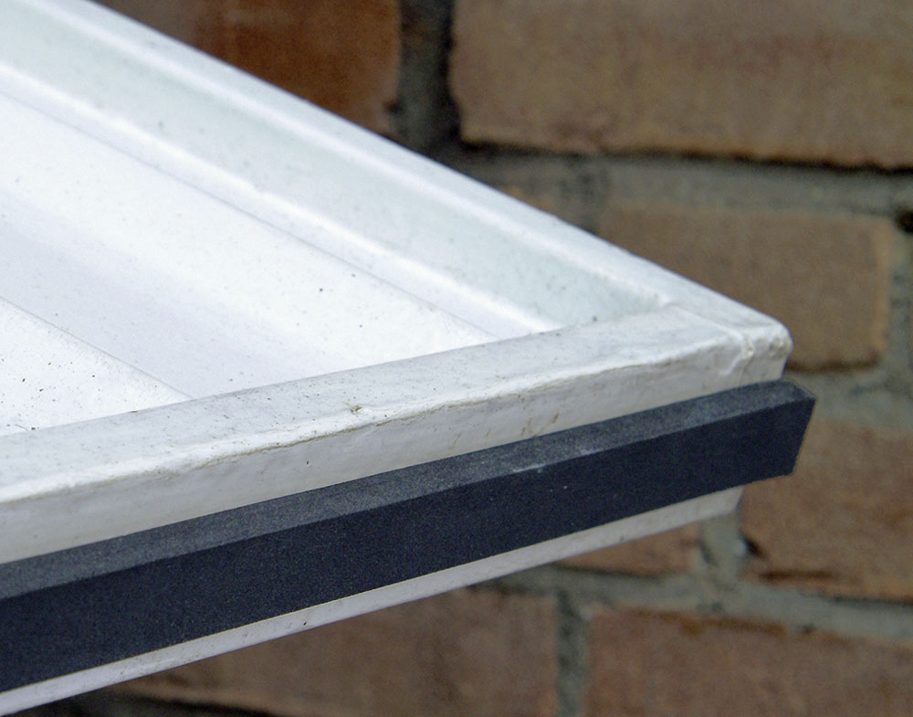 Wenko Garagen Schmutzfänger Garagentor Abdichtung Schmutzabweiser